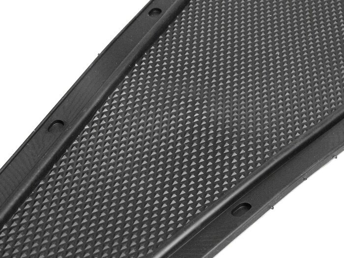 Opstap vloermat -OEM KWALITEIT- Vespa Rally180 (VSD1T), Rally200 (VSE1T), Sprint150 (VLB1T), TS125 (VNL3T), GT125 (VNL2T), GTR125 (VNL2T), SS180 (VSC1T), GS160 / GS4 (VSB1T), Super, VNA, VNB, VBA, VBB - Zwart