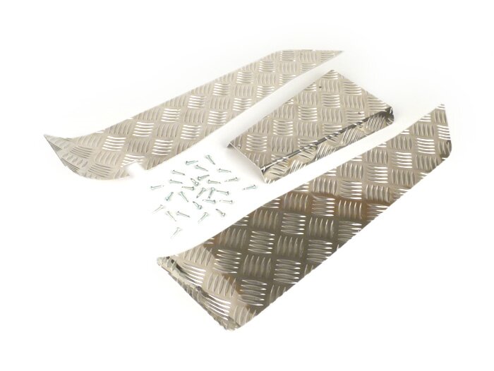 Plaque plancher en aluminium - Vespa V50, PV125, ET3