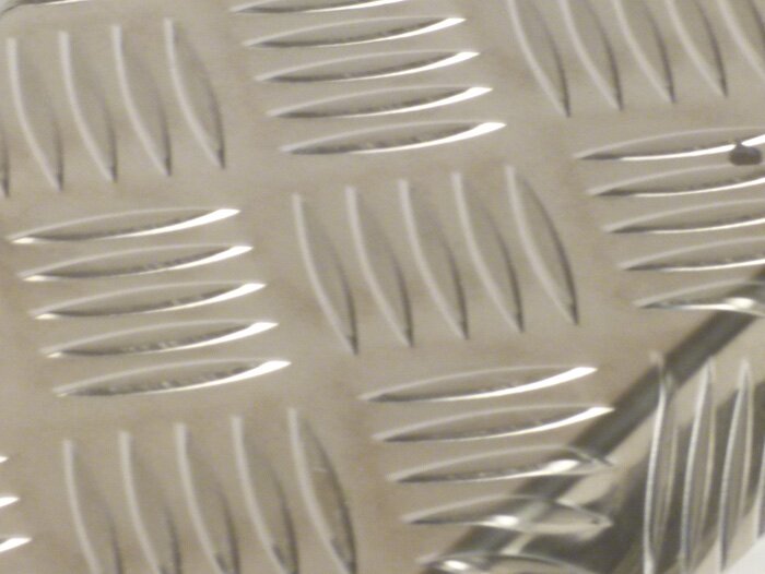 Plaque plancher en aluminium - Vespa V50, PV125, ET3