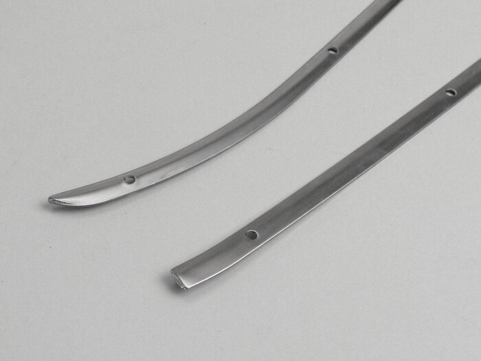Central floor mat retainer stripe set -OEM QUALITY- Vespa V50, PV125, ET3