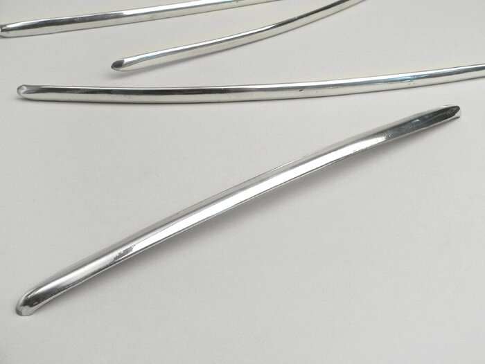 Trimlister -OEM KVALITET- Vespa Sprint150 (VLB1T), GT125 (VNL2T), GTR125 (VNL2T), Super125/150 (VNC, VBC), SS180 (VSC1T) - Aluminium