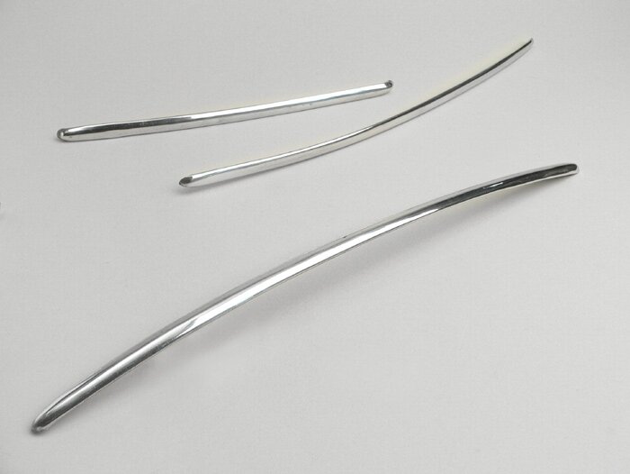 Trimlister -OEM KVALITET- Vespa Sprint150 (VLB1T), GT125 (VNL2T), GTR125 (VNL2T), Super125/150 (VNC, VBC), SS180 (VSC1T) - Aluminium