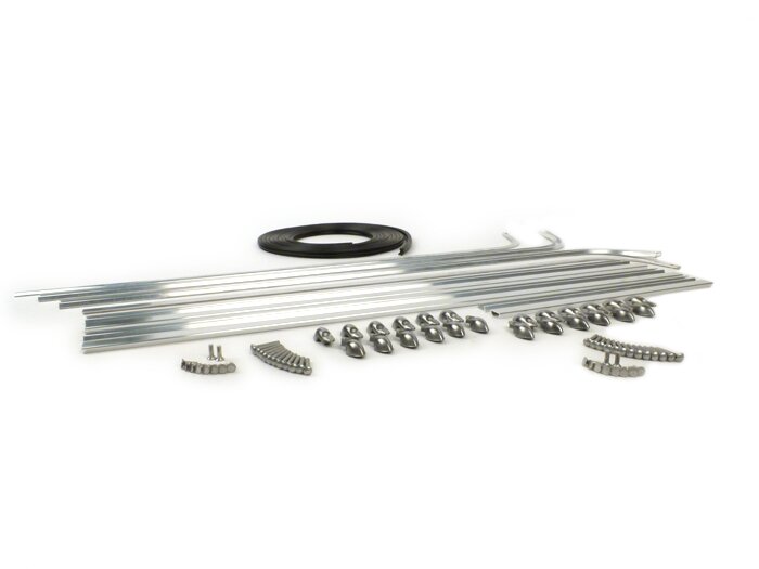 Juego de bandas de rodadura -CALIDAD OEM- Vespa VNA1T (68032-), VNA2T, VNB1T, VNB2T - ancho de banda 13.5mm
