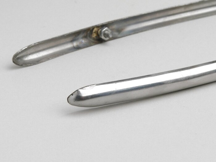 Enjoliveur d'aile -SPAQ- Vespa Sprint150 (VLB1T), GT125 (VNL2T), GTR125 (VNL2T), Super125/150 (VNC, VBC), SS180 (VSC1T) - inox