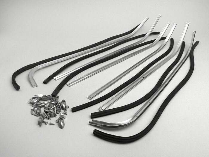 Set strip tapak -KUALITAS OEM- Vespa 150 (VBA1T (-1959), VBB1T 104210-), Vespa 125 (hanya model VNL1T untuk Swiss) - lebar strip = 18mm