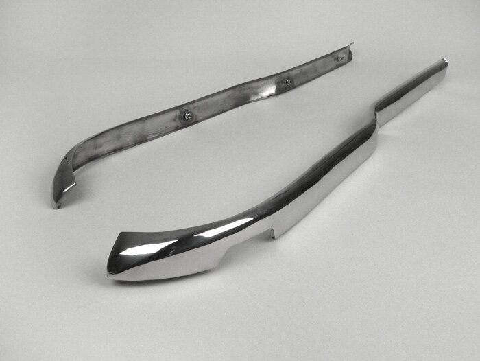 Extensiones del estribo -LAMBRETTA- LI (series 1-2), TV (serie 2) - acero inoxidable