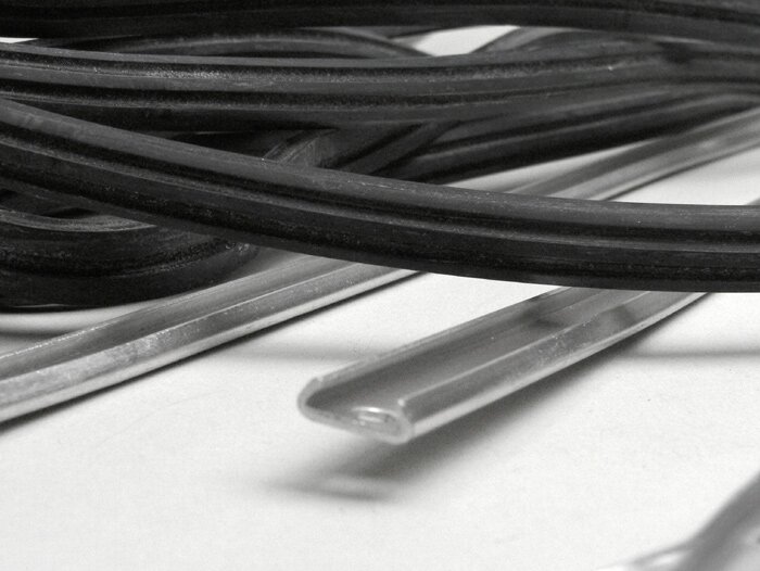 Set strisce battistrada -ZANGHERATTI- Vespa VNB3T, VNB4T, VNB5T, VNB6T, VBB2T - larghezza strisce 13.5mm