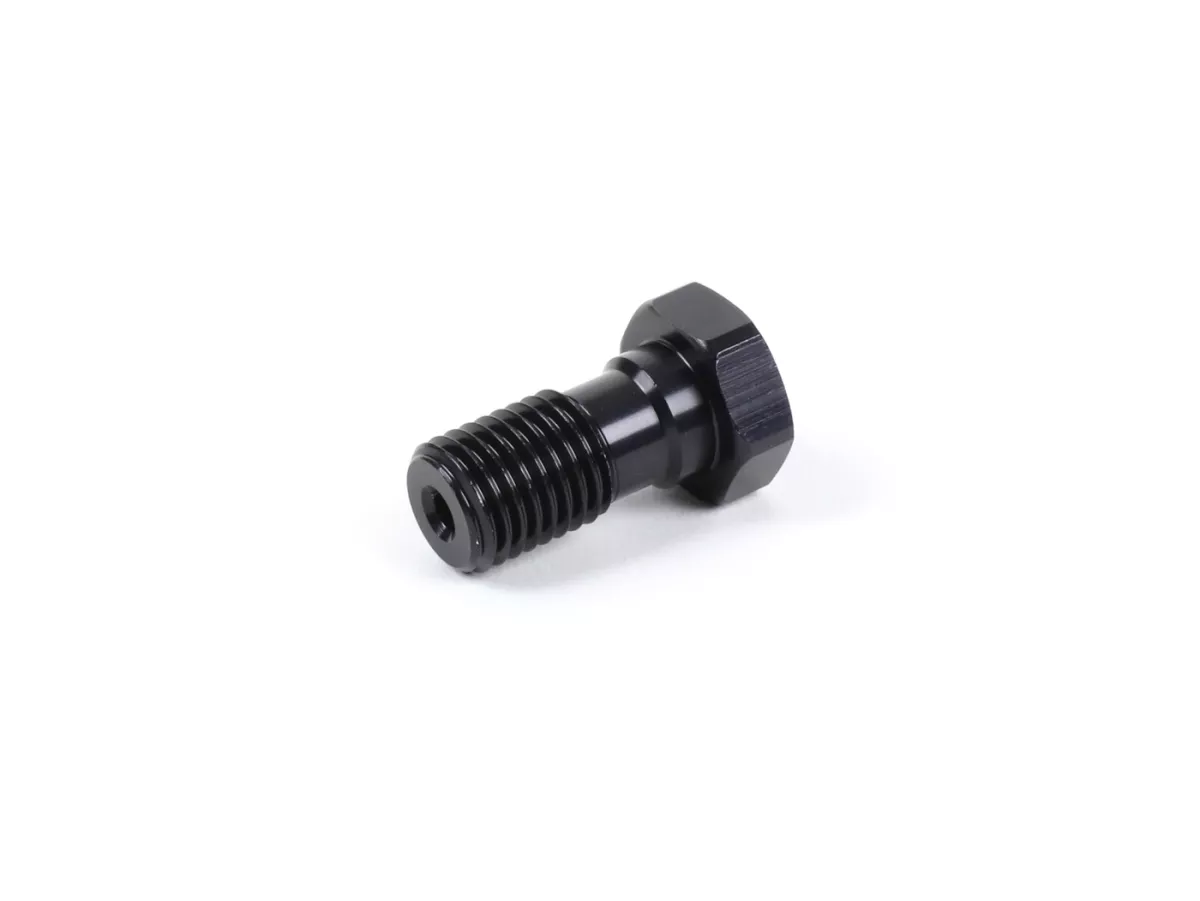Tornillo banjo latiguillo de freno -M10 x 1.25- aluminio - negro