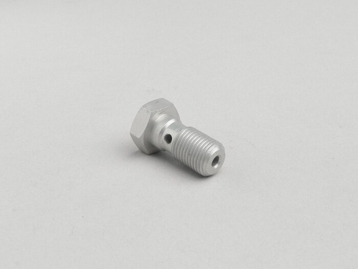 Banjo bolt -M10 x 1.00- aluminium - silver
