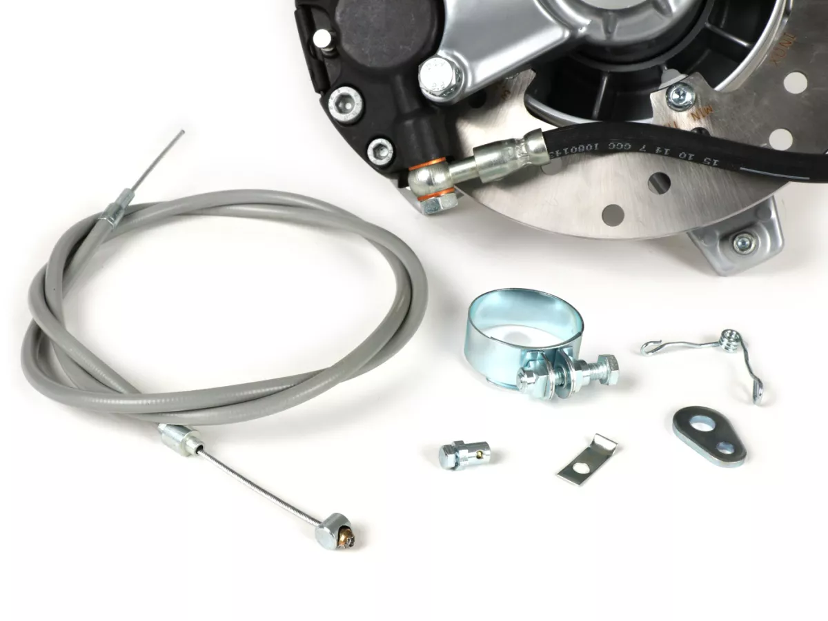 Disc brake set -GRIMECA Disc (star shaped) Ø=20mm- Vespa PX (since 1982), T5 125cc, PK XL - semi hydraulic