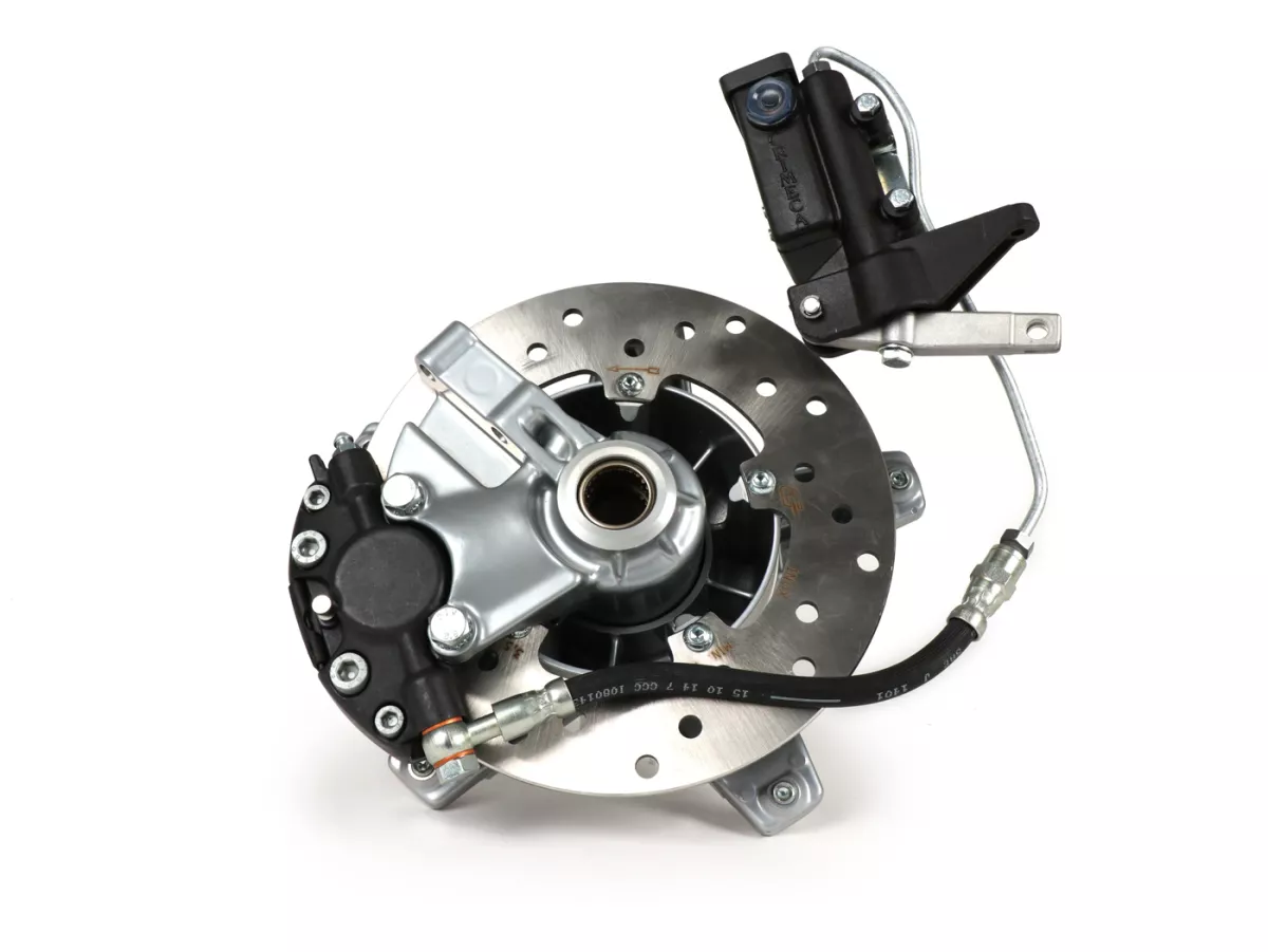 Disc brake set -GRIMECA Disc (star shaped) Ø=20mm- Vespa PX (since 1982), T5 125cc, PK XL - semi hydraulic