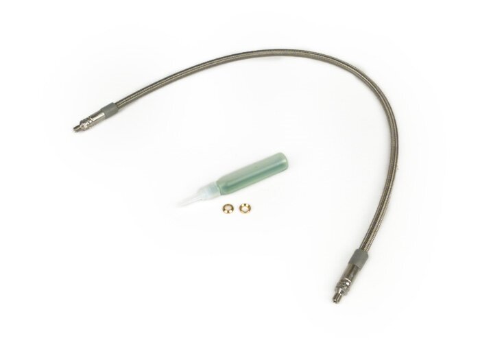 Tubi freno -SPIEGLER MODULAR (senza raccordi)- Vespa, Lambretta - Argento - 500mm