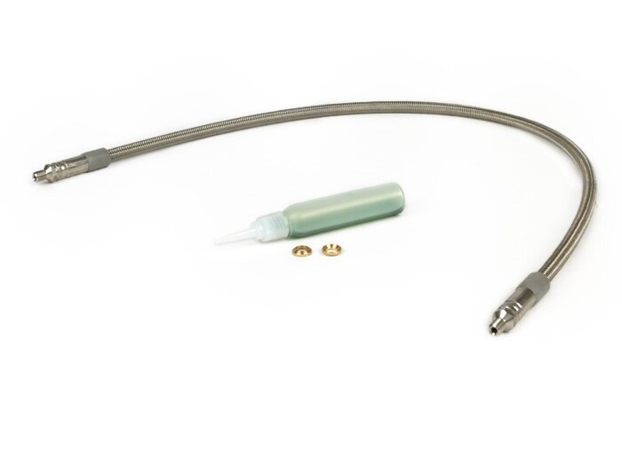 Tubi freno -SPIEGLER MODULAR (senza raccordi)- Vespa, Lambretta - Argento - 500mm