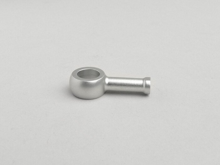 Hydraulic brake hose banjo -SPIEGLER- silver - 0°