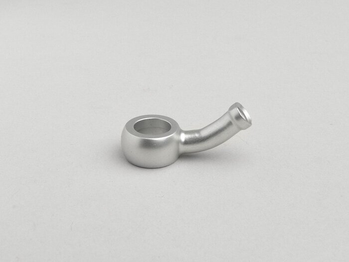 Hydraulic brake hose banjo -SPIEGLER- silver - 45°