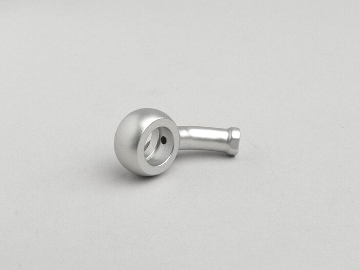 Hydraulic brake hose banjo -SPIEGLER- silver - 45°