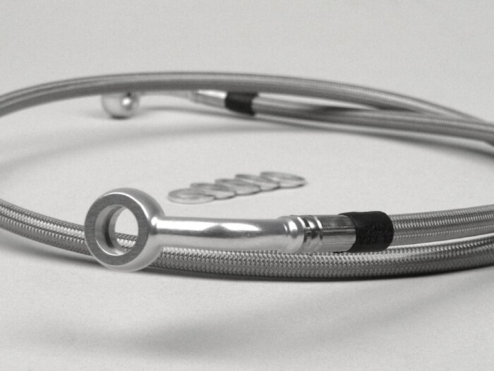 Brake hose -SPIEGLER MODULAR- Aprilia Leonardo - front