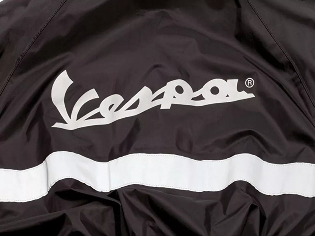 Regenoverall -VESPA- zwart - S