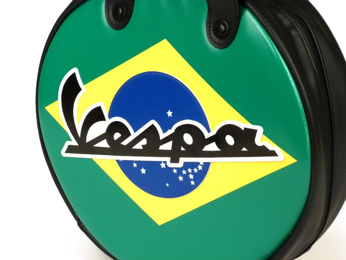 Tas -VESPA Ø35cm- zwart - Brazilië