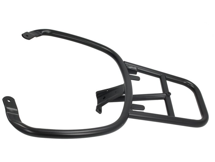 Topcase support rear -PIAGGIO- Vespa Primavera 50 (ZAPC53100, ZAPC53200), Vespa Primavera 125 (ZAPM81100), Vespa Primavera 150 (ZAPM81200), Vespa Sprint 50 (ZAPC53101, ZAPC53201), Vespa Sprint 125 (RP8M82111, ZAPM81300, ZAPM81301) - matt black