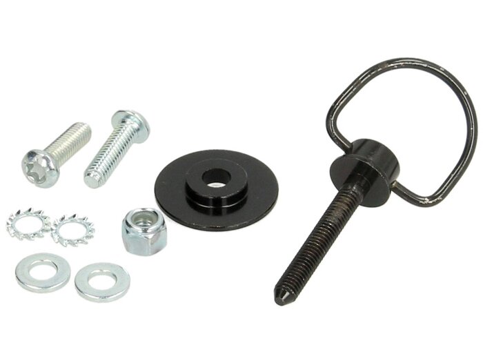 Topcase support rear -PIAGGIO- Vespa Primavera 50 (ZAPC53100, ZAPC53200), Vespa Primavera 125 (ZAPM81100), Vespa Primavera 150 (ZAPM81200), Vespa Sprint 50 (ZAPC53101, ZAPC53201), Vespa Sprint 125 (RP8M82111, ZAPM81300, ZAPM81301) - matt black