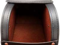Tunneltasche -PIAGGIO, leder- Vespa PX - zwart