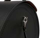 Tunneltasche -PIAGGIO, leder- Vespa PX - zwart
