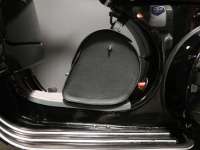 Tunneltasche -PIAGGIO, leder- Vespa PX - zwart