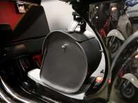 Tunneltasche -PIAGGIO, leder- Vespa PX - zwart