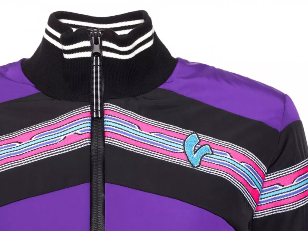Jaket -VESPA Ladies V-Stripes- ungu S