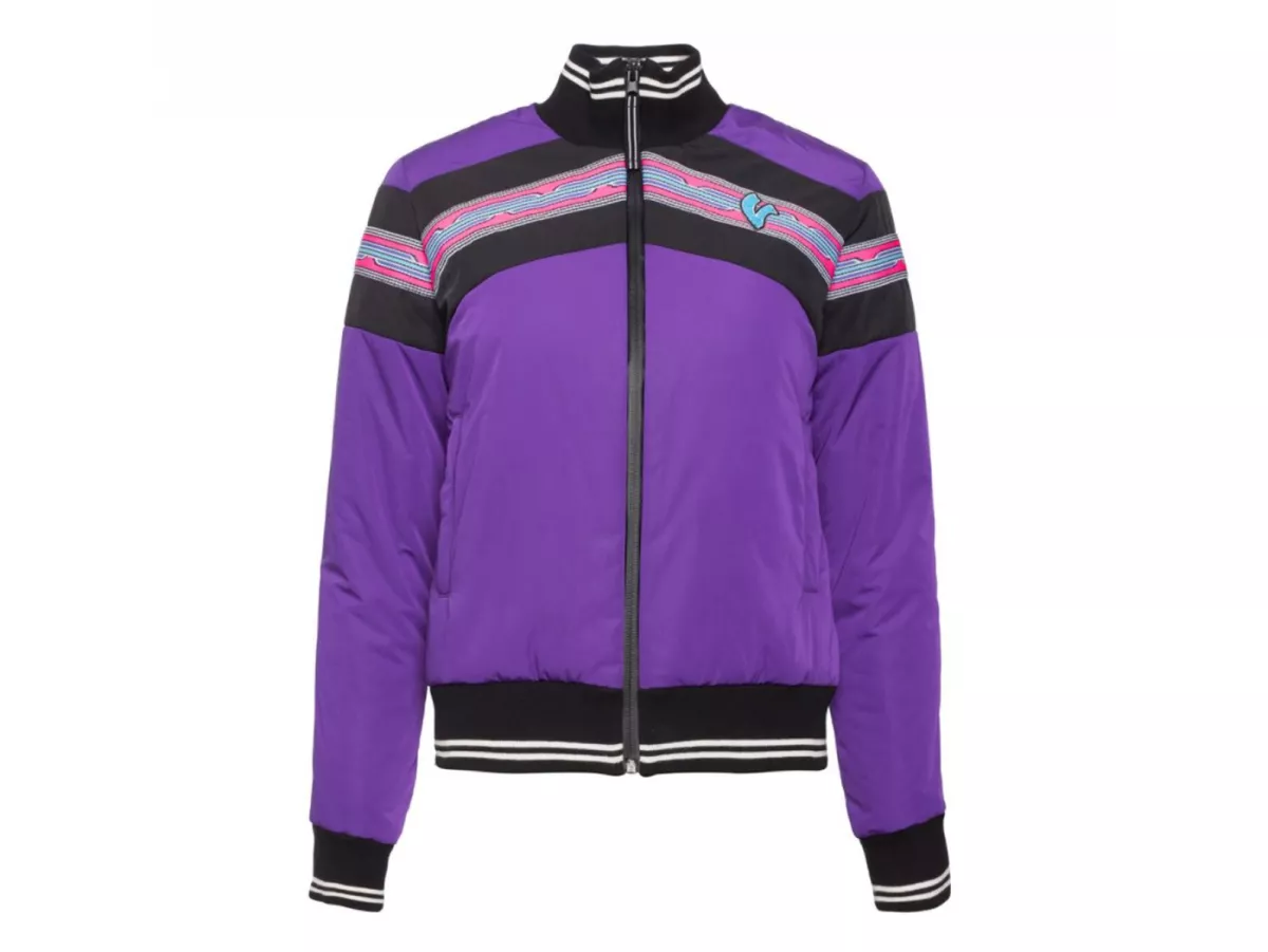 Jaket -VESPA Ladies V-Stripes- ungu XXXL