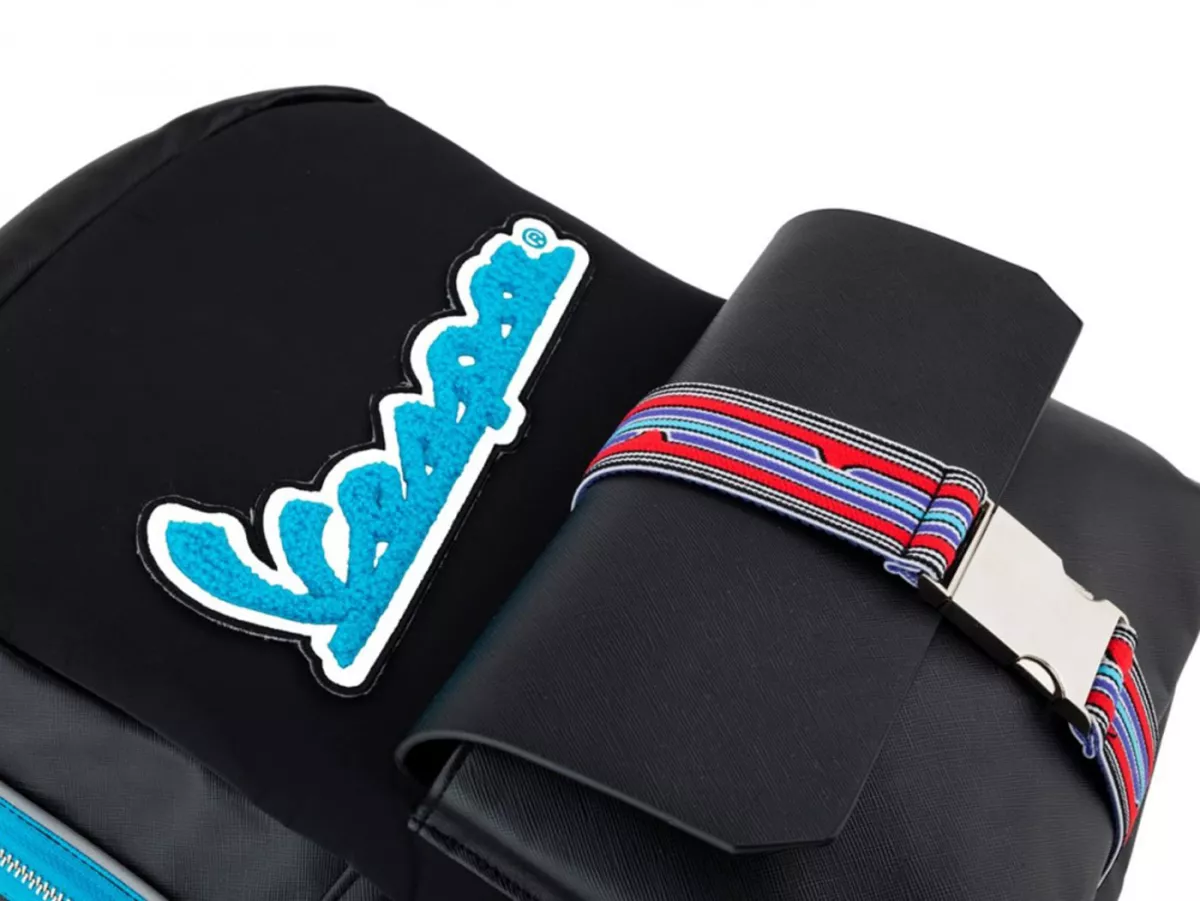 Rugzak -VESPA, V-Stripes- rood