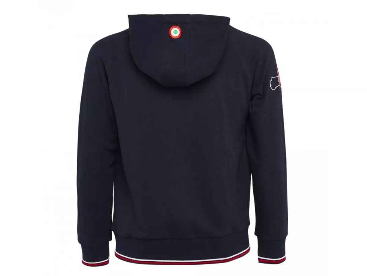 Hoodie -VESPA Modernist- blue  S
