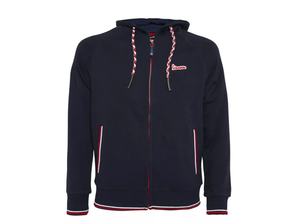 Hoodie -VESPA Modernist- blue  L