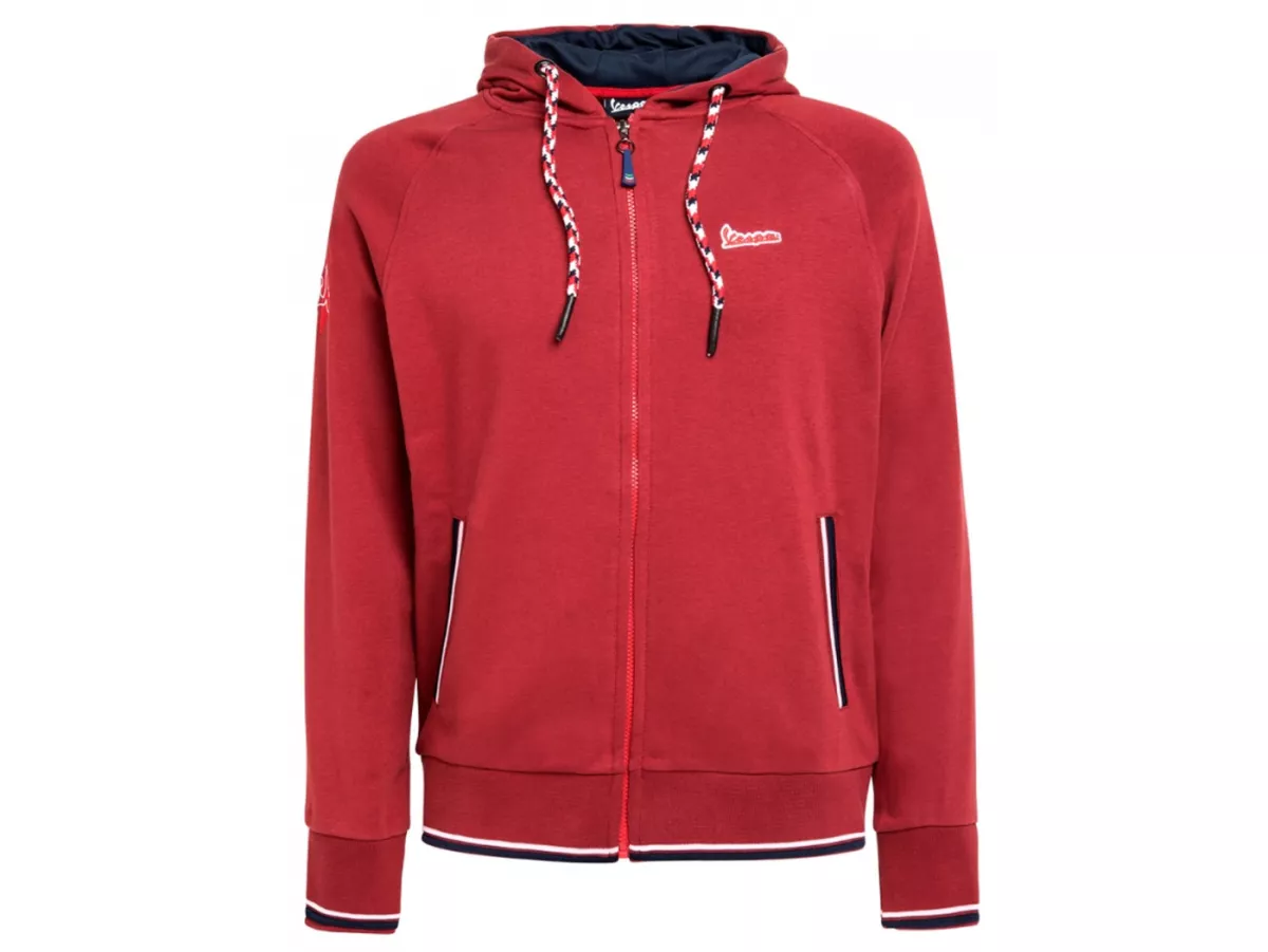 Hoodie -VESPA Modernist- red  L