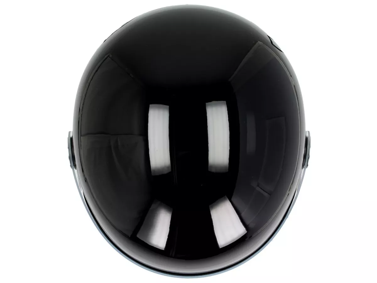 Hjälm -VESPA Visor 3.0- svart lucido (094) XS (52-54cm)
