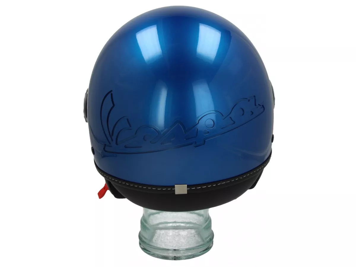 Casco -VESPA Visor 3.0- blu (vivace blu lucido (261/A)) - M (57-58cm)