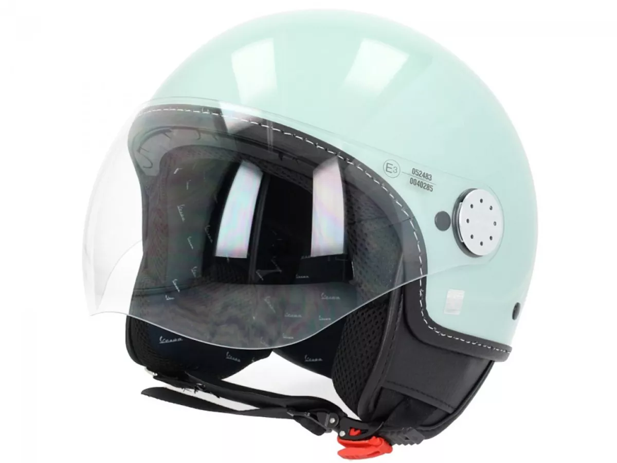 Helmet -VESPA Visor 3.0- green relax (350/A) - L (59-60cm)