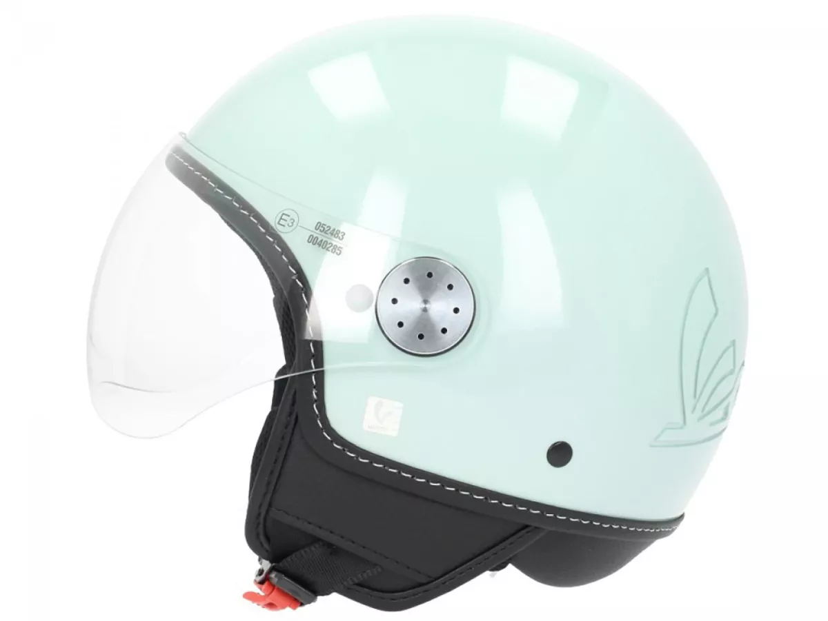 Helmet -VESPA Visor 3.0- green relax (350/A) - L (59-60cm)