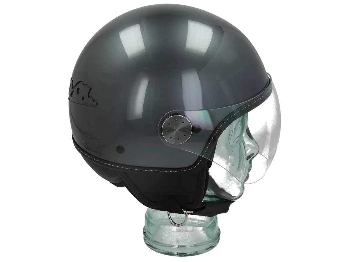 Hjälm -VESPA Visor 3.0- grå (grigio travolgente (G03)) - L (59-60cm)