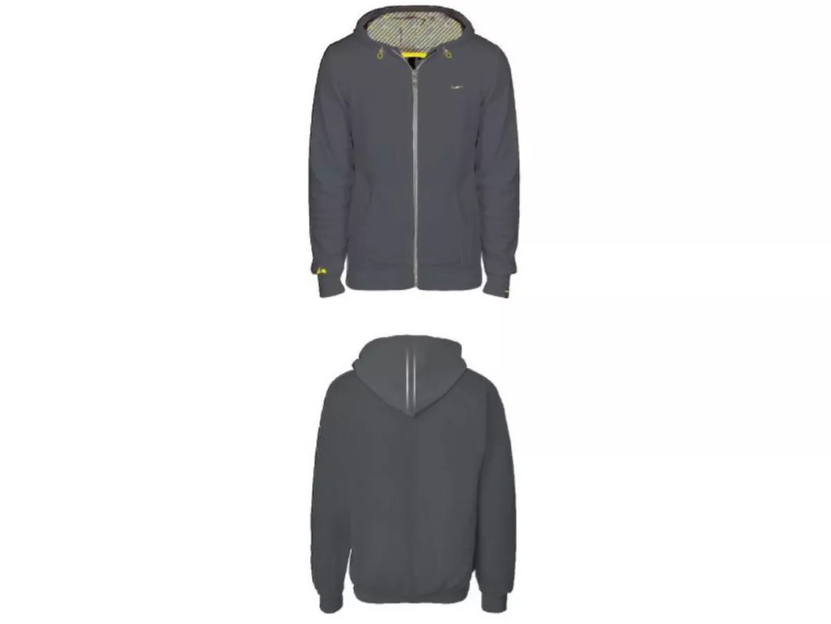 Hoodie -VESPA- Dames Grafische Collectie - grijs - M