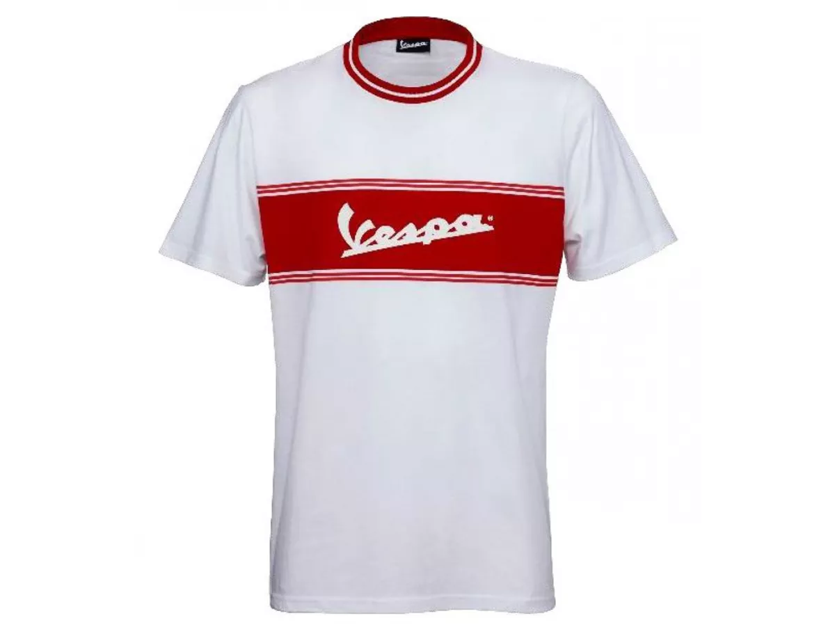 T-shirt -VESPA Racing Sixties- vit - XXL