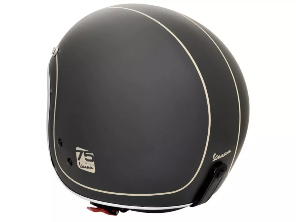 Helm -Helm VESPA Jet 75th Anniversary - hitam - S (55-56 cm)
