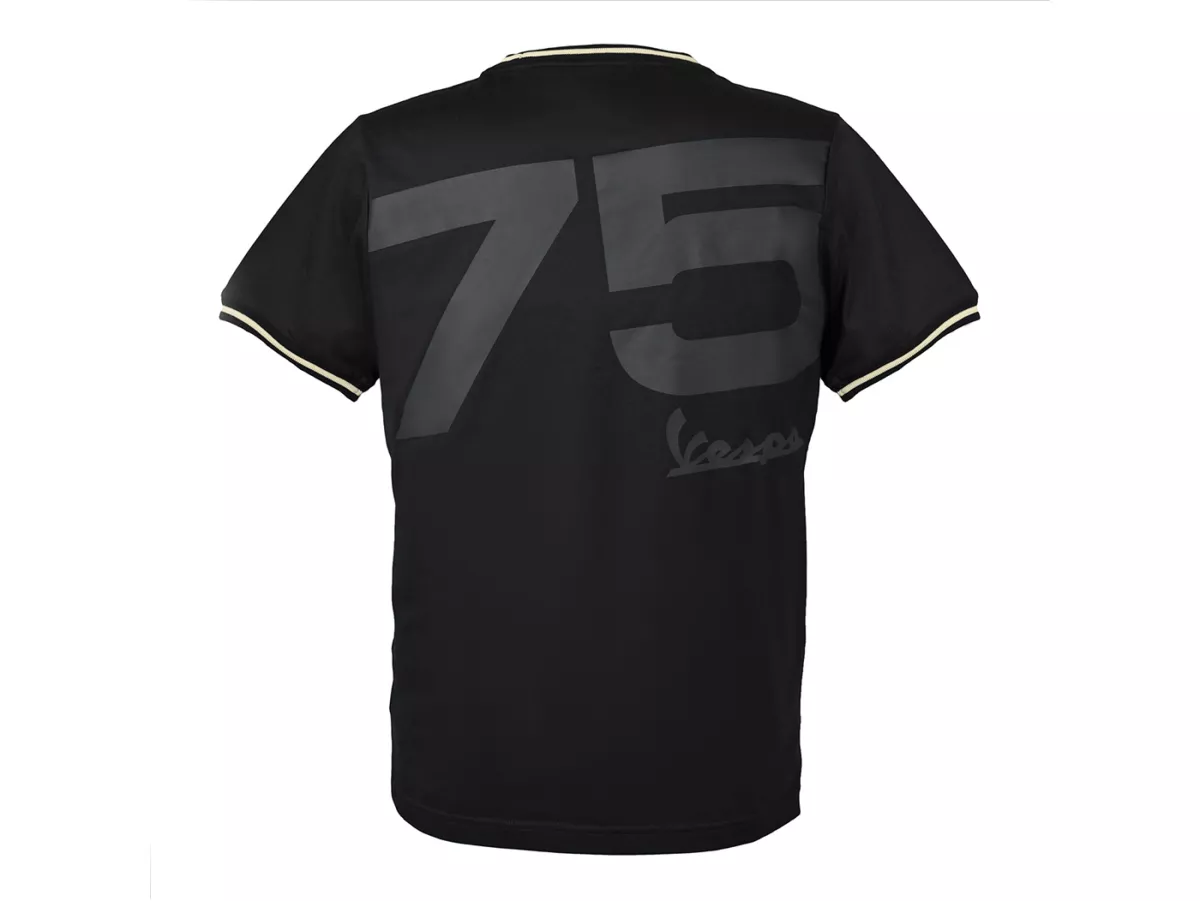 T-Shirt -VESPA 75th Anniversary- schwarz - L