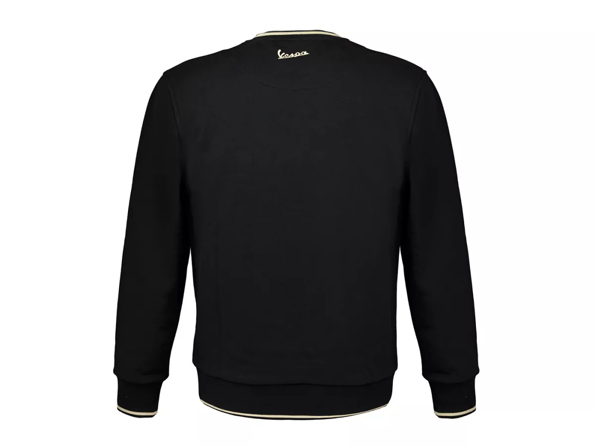 Sweat à capuche -VESPA 75th Anniversary- noir  XL