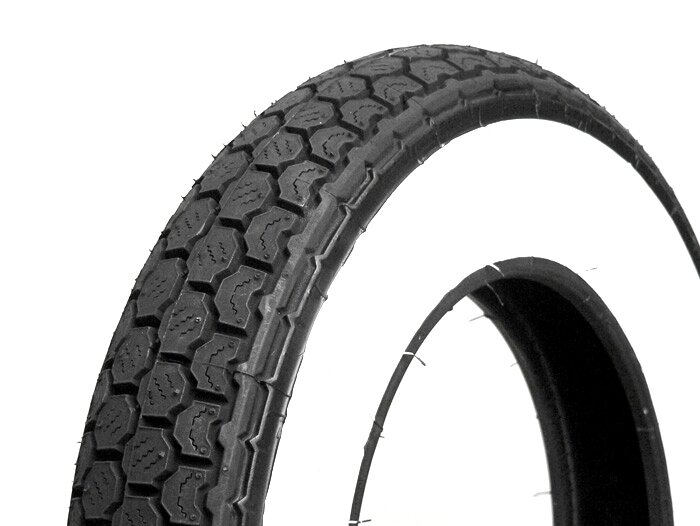 Neumáticos -CONTINENTAL Weisswand K62- 4.00 - 10 pulgadas TT 59J