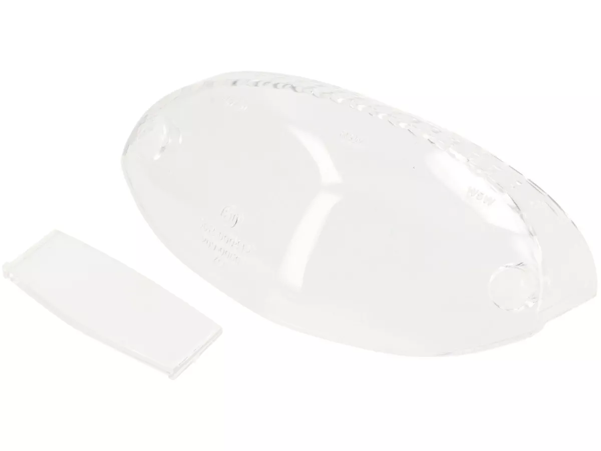 Tail light lens -BGM STYLE- Peugeot Ludix - colourless