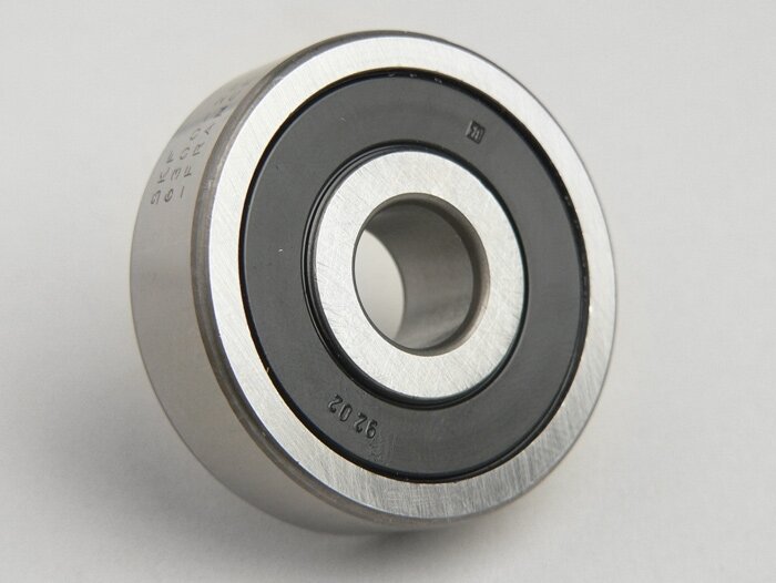 Kogellager -6300 2RS (aan beide zijden ingekapseld)- (15x32x13mm) - (gebruikt voor voorwiel Yamaha Aerox (YQ50/L, 2-takt), Neos, BWs, MBK Nitro (YQ50/L, 2-takt), Ovetto, Booster)