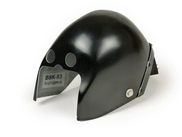 Cilinderdeksel -BSK- Vespa PV125, ET3, PK125 S/XL met keerschot voor koellucht (voor Quattrini M200 cilinder)