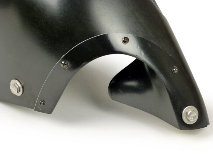 Cilinderdeksel -BSK- Vespa PV125, ET3, PK125 S/XL met keerschot voor koellucht (voor Quattrini M200 cilinder)